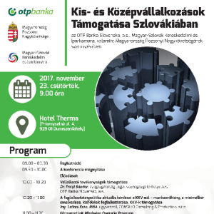 KKV-k támogatása Szlovákiában konferencia